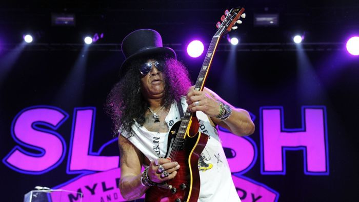 Kultgitarrist Slash zelebriert den Blues