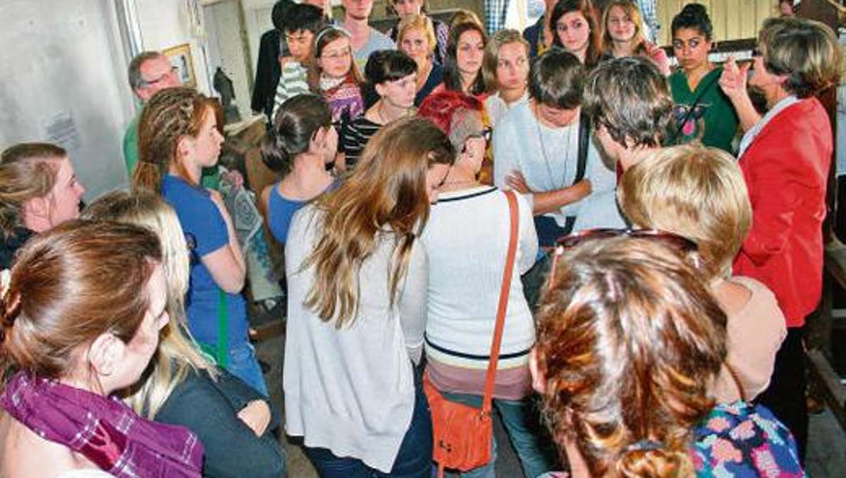 Münchberg: Studenten treffen auf Geschichte