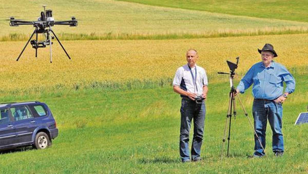 Kulmbach: Mit der Drohne auf Wildschweinjagd