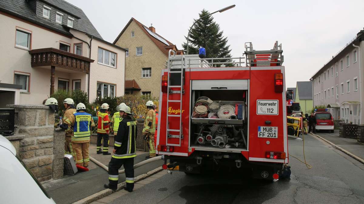 Münchberg: Defektes Elektrogerät offenbar Ursache für Kellerbrand