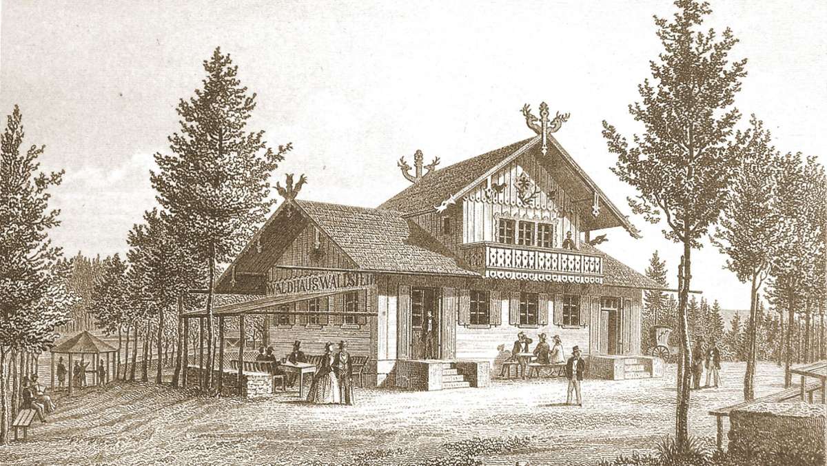 Serie „Hausgeschichte(n)“: Waldsteinhaus  – der  „Hotspot“ für  Ausflügler