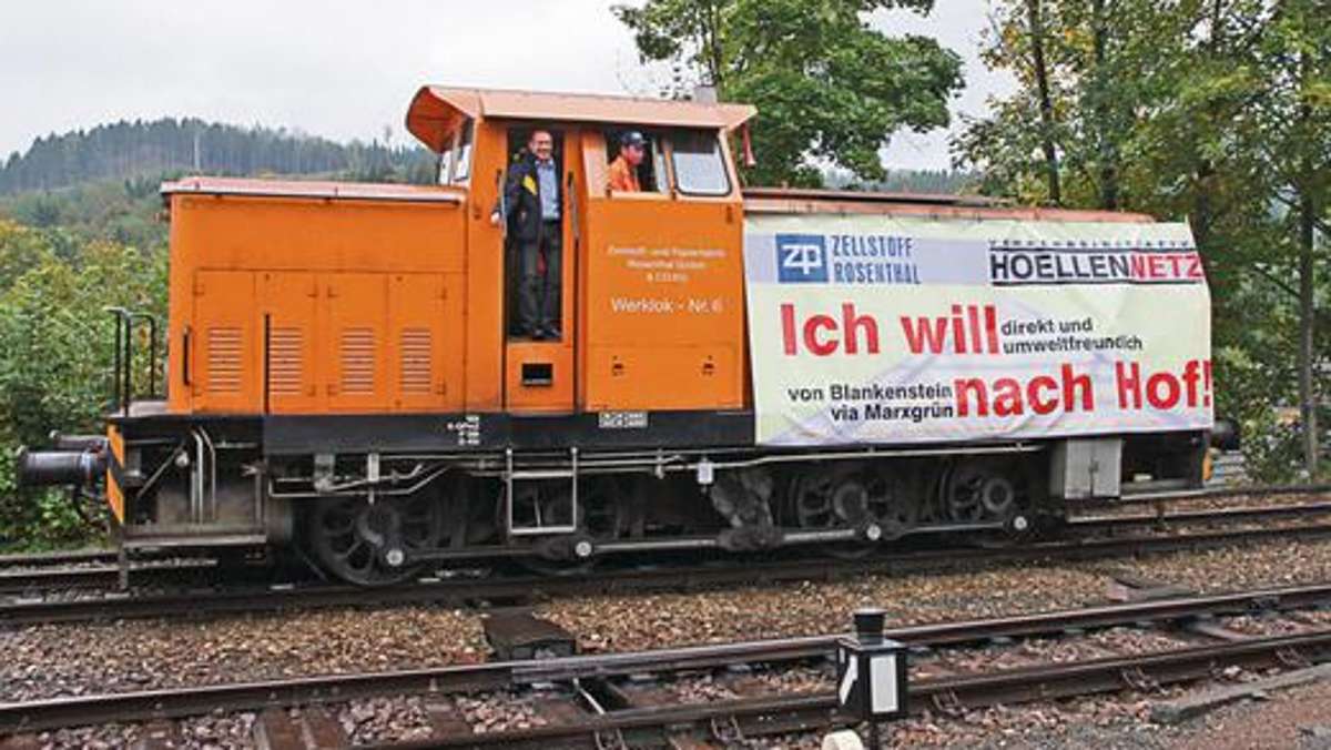 Naila: Bad Steben will keine Höllentalbahn