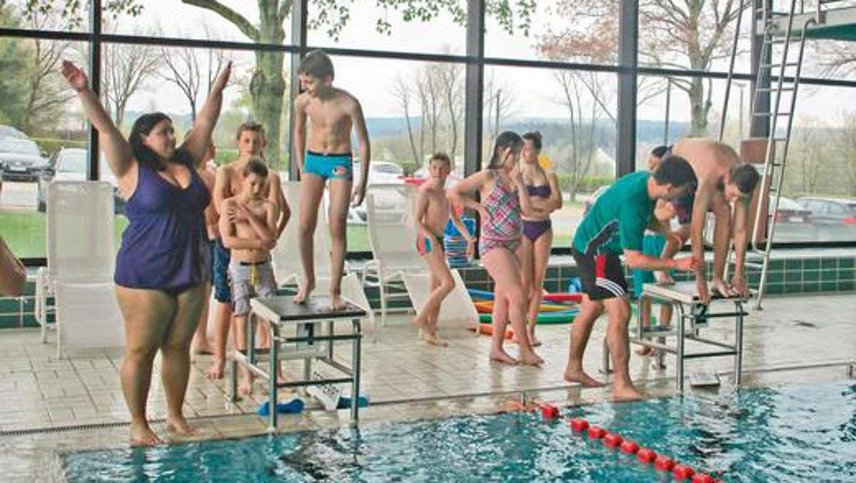 Rehau: Schwimmen hält den Körper fit
