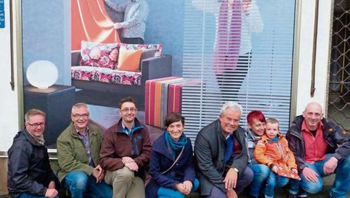 Münchberg: Peppige Werbung bringt Leben ins Stadtzentrum