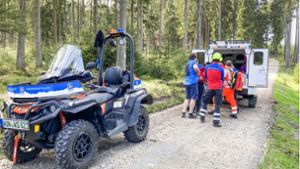 Verunglückt am Waldstein: Lehrer trägt verletzten Schüler durch den Wald