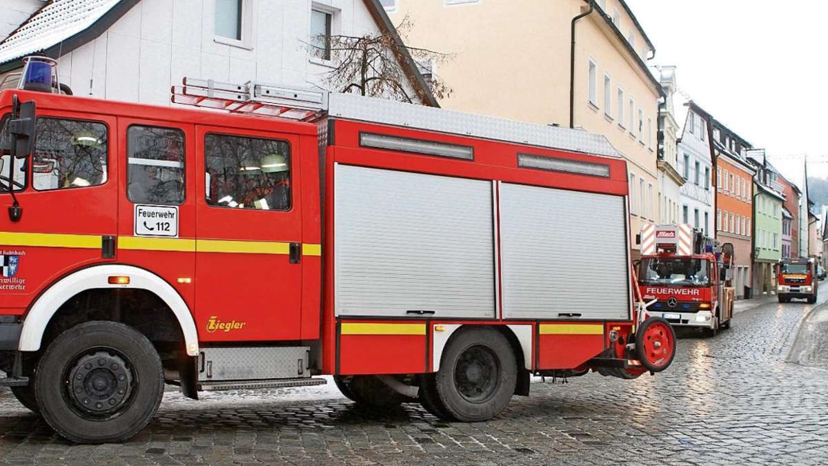Kulmbach: Im Notfall wird die Ausrüstung getragen