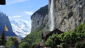 Lauterbrunnen: Handy-Touristen: Schweizer Bergdorf erwägt Eintrittsgebühr