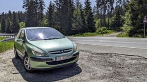 Rätseln um den verlassenen Peugeot