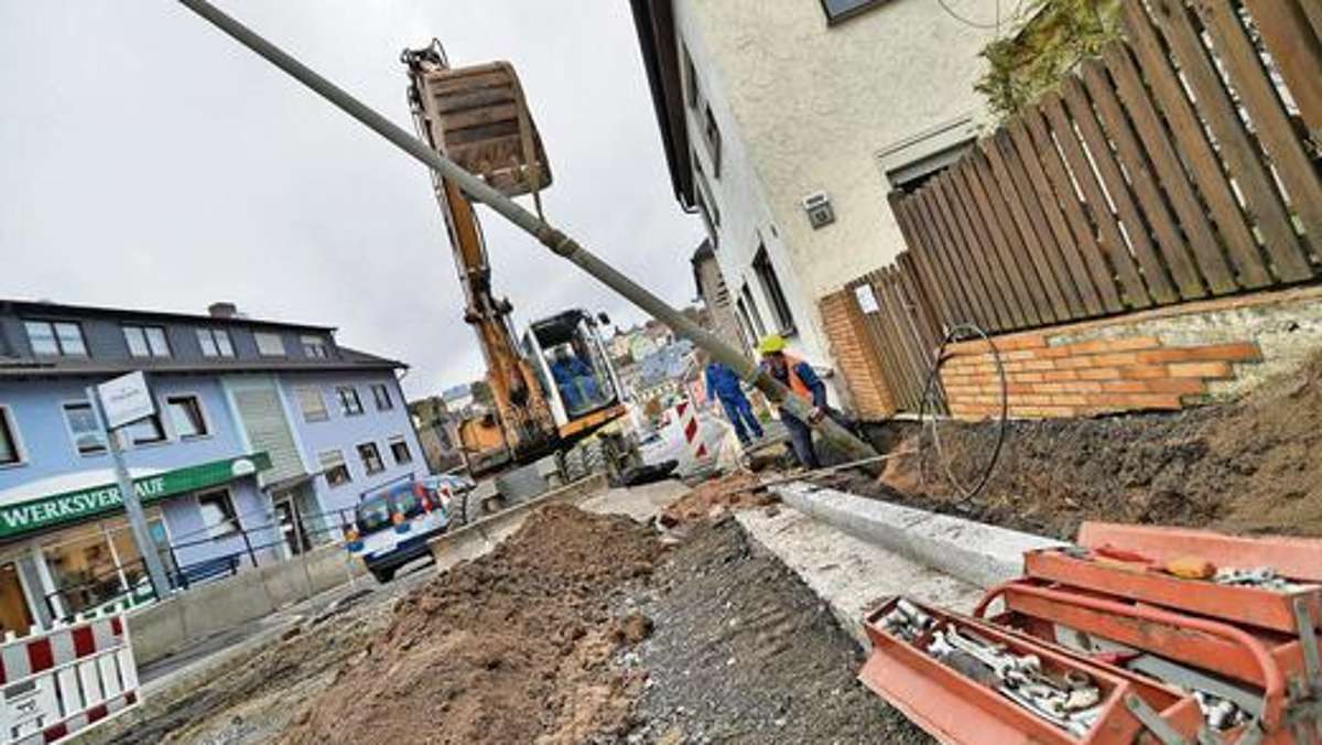 Arzberg: Bauarbeiten gehen auf die Zielgerade