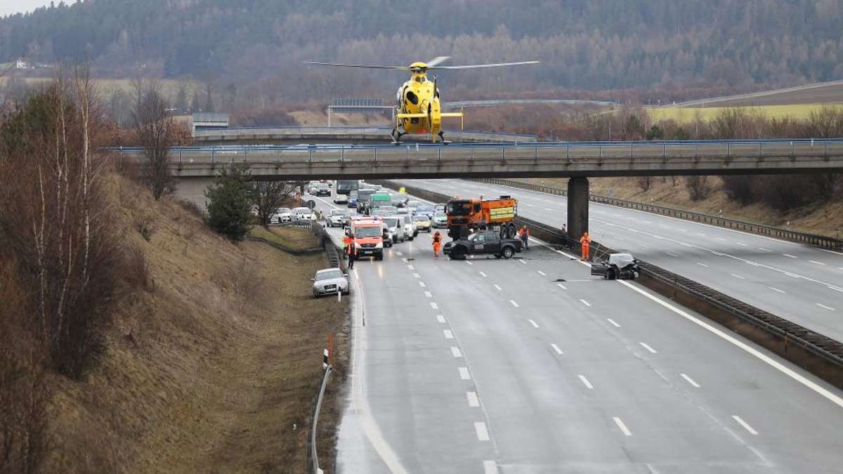 Kulmbach: Hofer übersehen: drei Verletzte, hoher Schaden