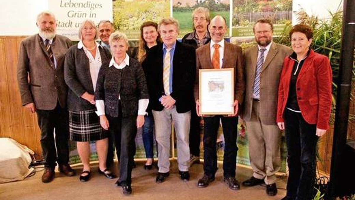 Kulmbach: Hohe Ehre für Gartenfreunde