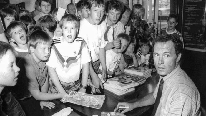 Franz Beckenbauer: Stärketrinken in Marktredwitz