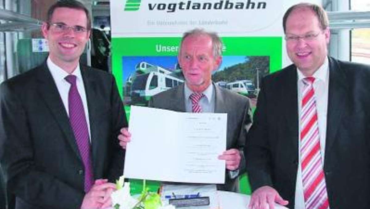 Wirtschaft: Vogtlandbahn gewinnt erneut ihr Stamm-Netz