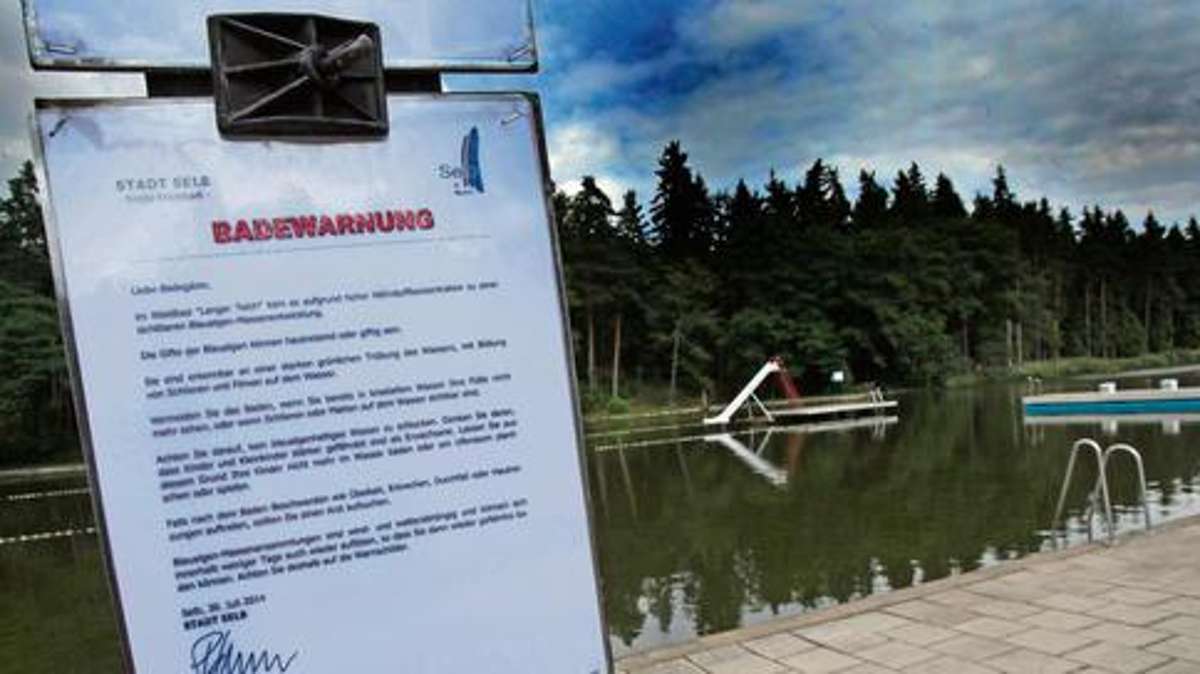 Selb: Bade-Warnung für Langen Teich