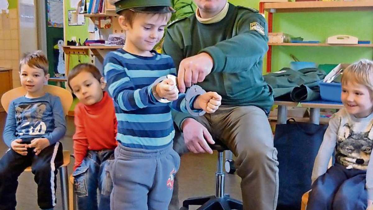 Selb: Polizei besucht Kindergarten
