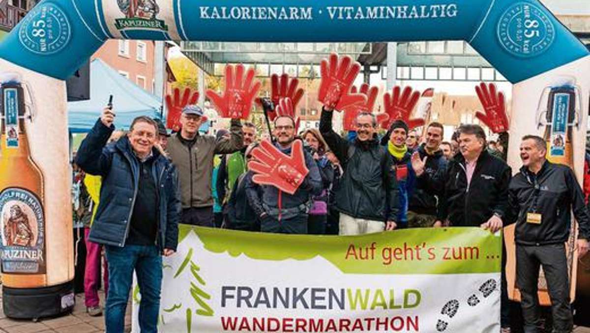 Kulmbach: Kulmbach: 600 Wandersleut schnürten die Stiefel