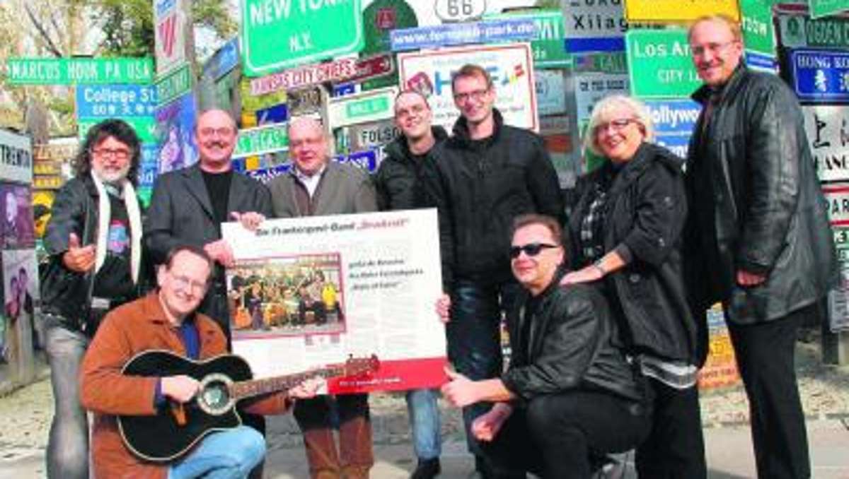Hof: Frankenpost-Band Druckreif in den Signs of Fame