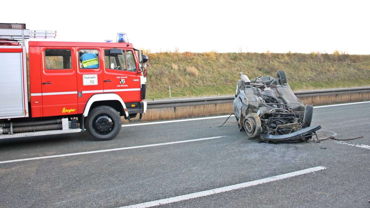Münchberg: Münchberger Senke: Zwei Schwerverletzte bei Unfall