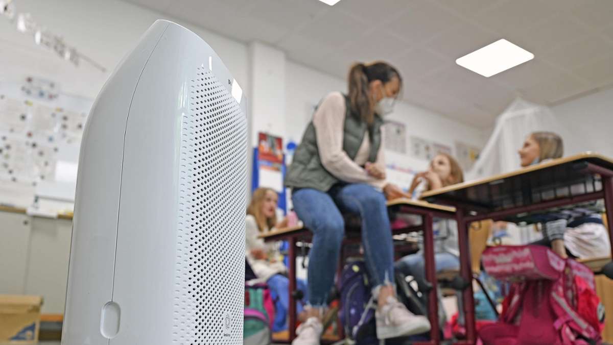 Trotz Energiekrise: Luftfilter in den Schulen bleiben  an
