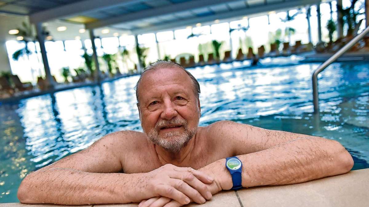 Fichtelgebirge: Dr. Peter Seißer zieht 66 Mal 20 Bahnen