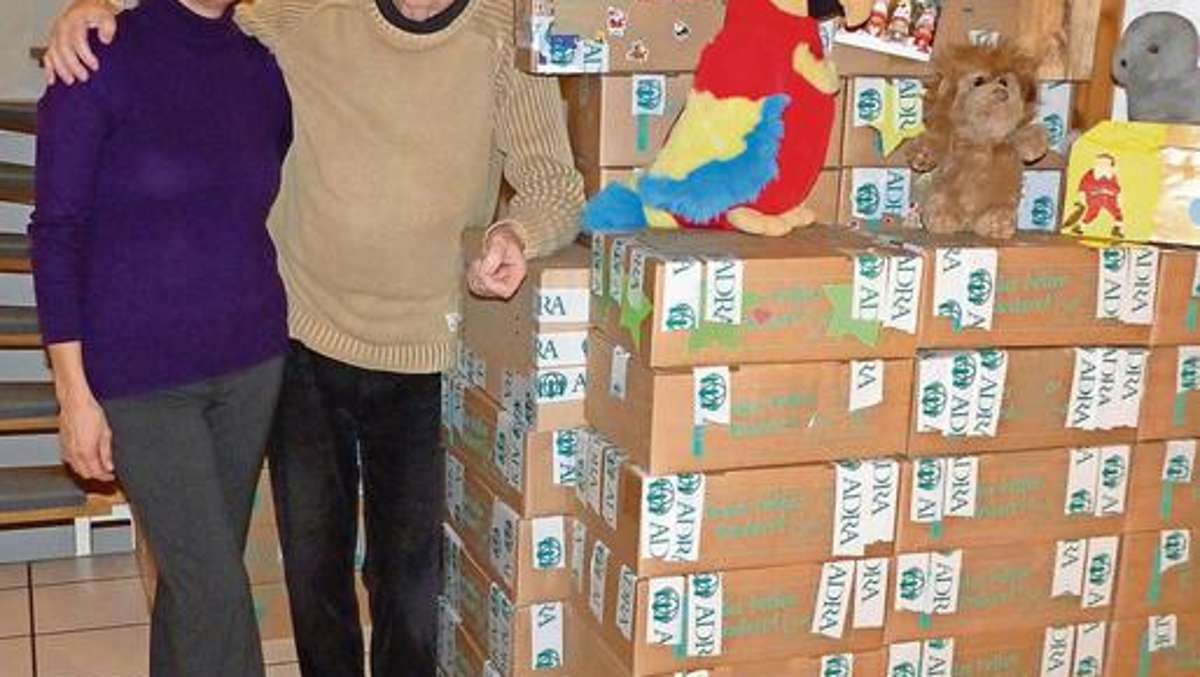 Fichtelgebirge: 168 Päckchen für Kinder in Mazedonien