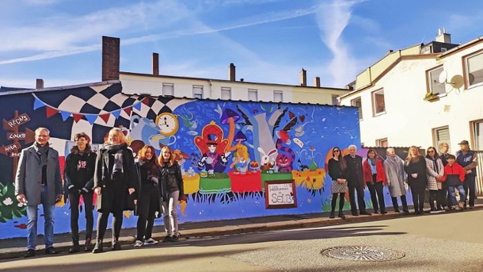 Kulturverein bringt Farbe ins Stadtbild