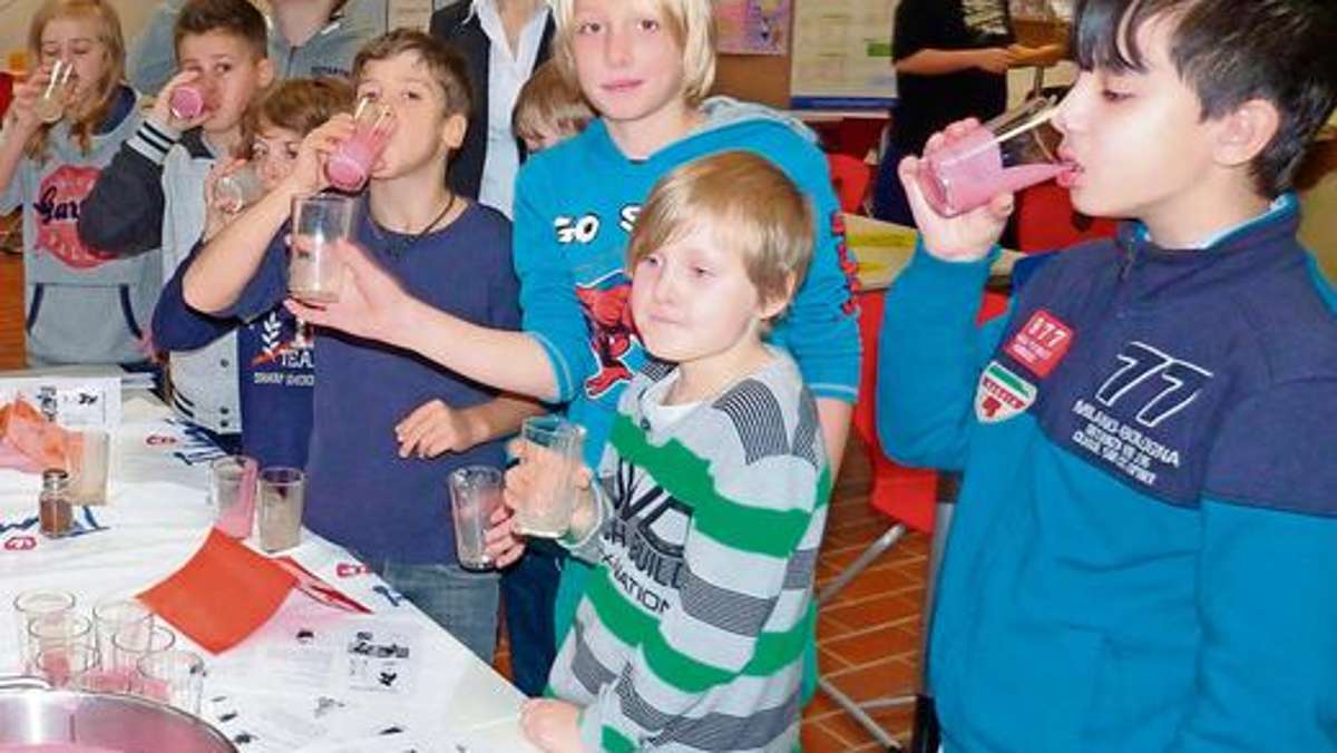 Münchberg: Milch satt für die fünften Klassen