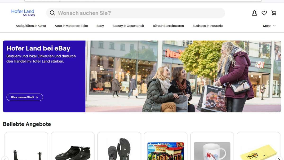Digitaler Marktplatz: Ebay soll Einzelhandel vereinen