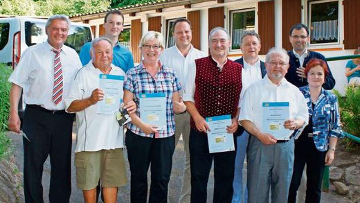 Kulmbach: Waldfreunde am Ziel ihrer Wünsche