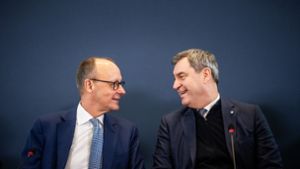 CDU/CSU: Söder sieht Merz als Favorit für Unionskanzlerkandidatur