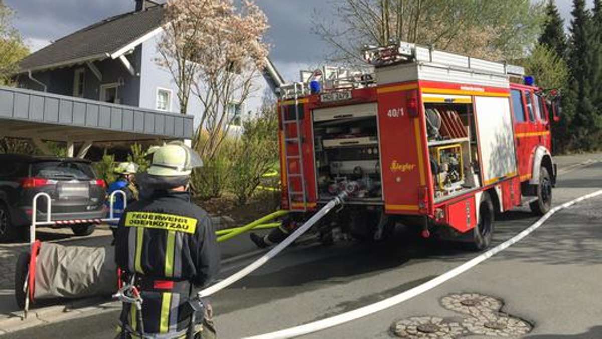 Hof: Zimmerbrand in Oberkotzau