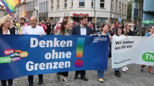 Demonstrationen für Demokratie und Vielfalt in Thüringen