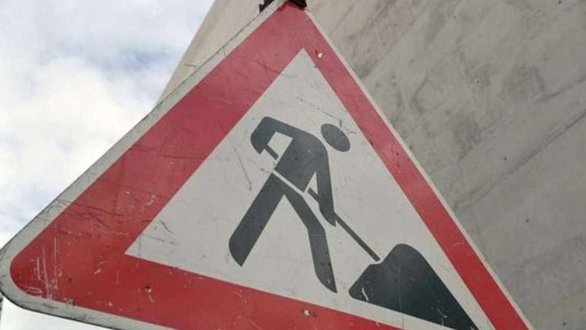Hof: Bauarbeiten führen zu Verkehrsbehinderungen in der Stadt