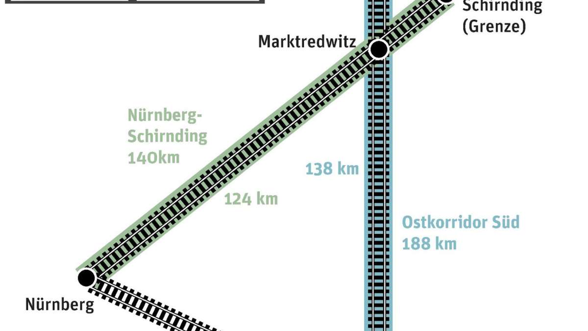 Oberfranken: Elektrifizierung ermöglicht Bahn-Fernverkehr