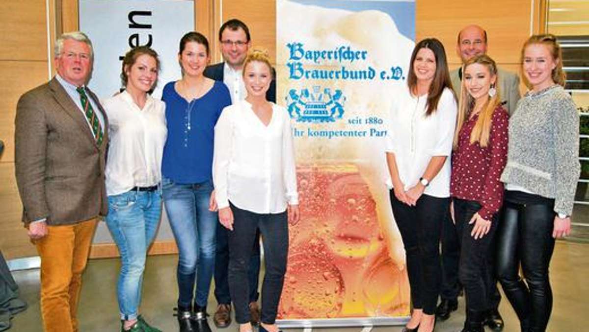Kulmbach: Sechs Bierköniginnen in spe