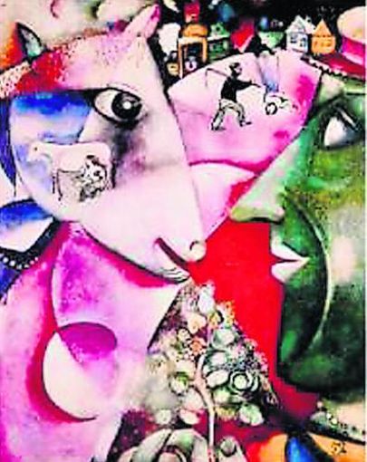 Werke von Marc Chagall sind in der Lithografie-Ausstellung in der evangelisch-freikirchlichen Gemeinde zu sehen. Foto: Archiv