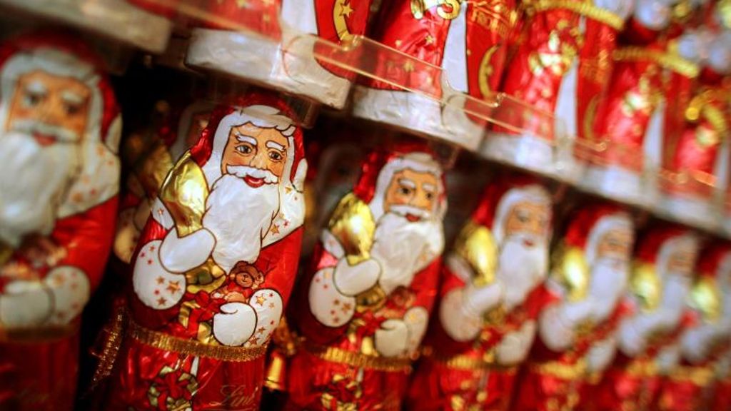 Süßwarenindustrie: 151 Millionen Schoko-Weihnachtsmänner produziert