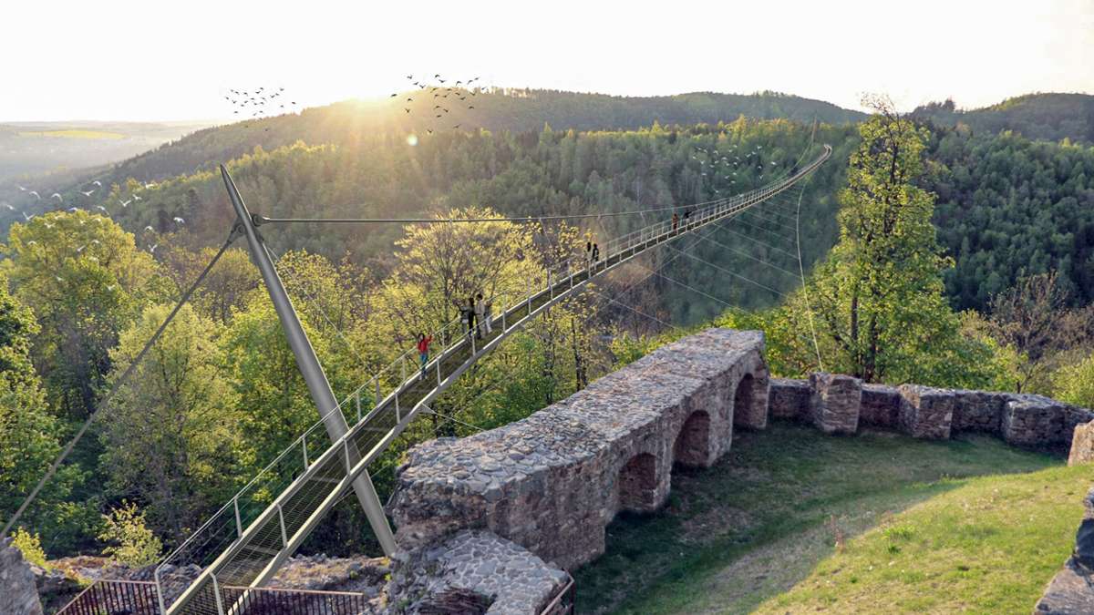 Teurer Eintrittspreis für die Höllentalbrücke im Frankenwald