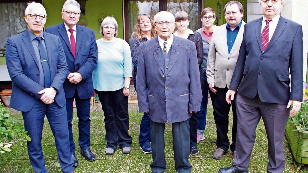 Arzberg: Günter Helmchen feiert 90. Geburtstag