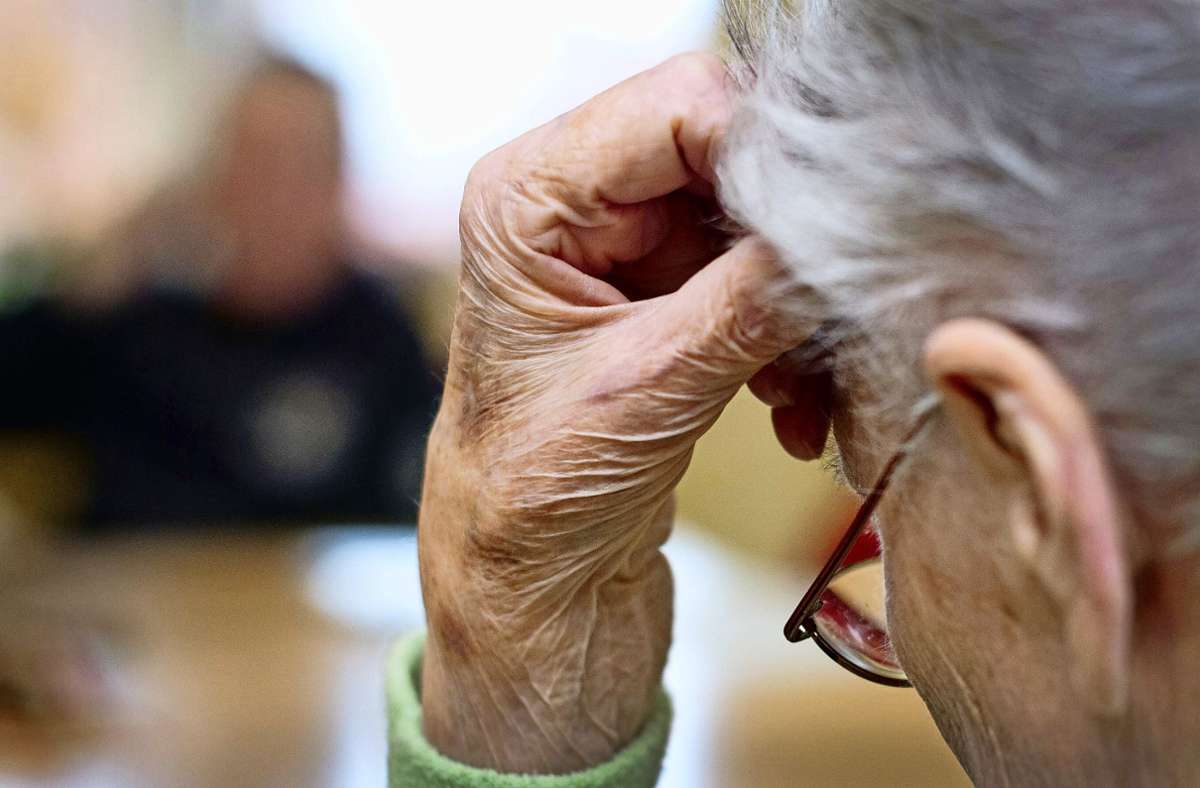 Die Zahl der Alzheimer-Patienten in Deutschland hat in den letzten 20 Jahren deutlich zugenommen. (Symbolfoto) Foto: picture alliance / dpa/Patrick Pleul