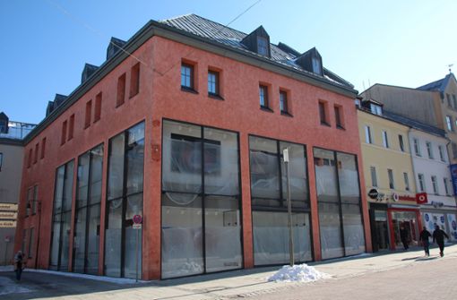 Das Gebäude des ehemaligen H&M in der Hofer Altstadt. Foto: /Jasmin Stenzel