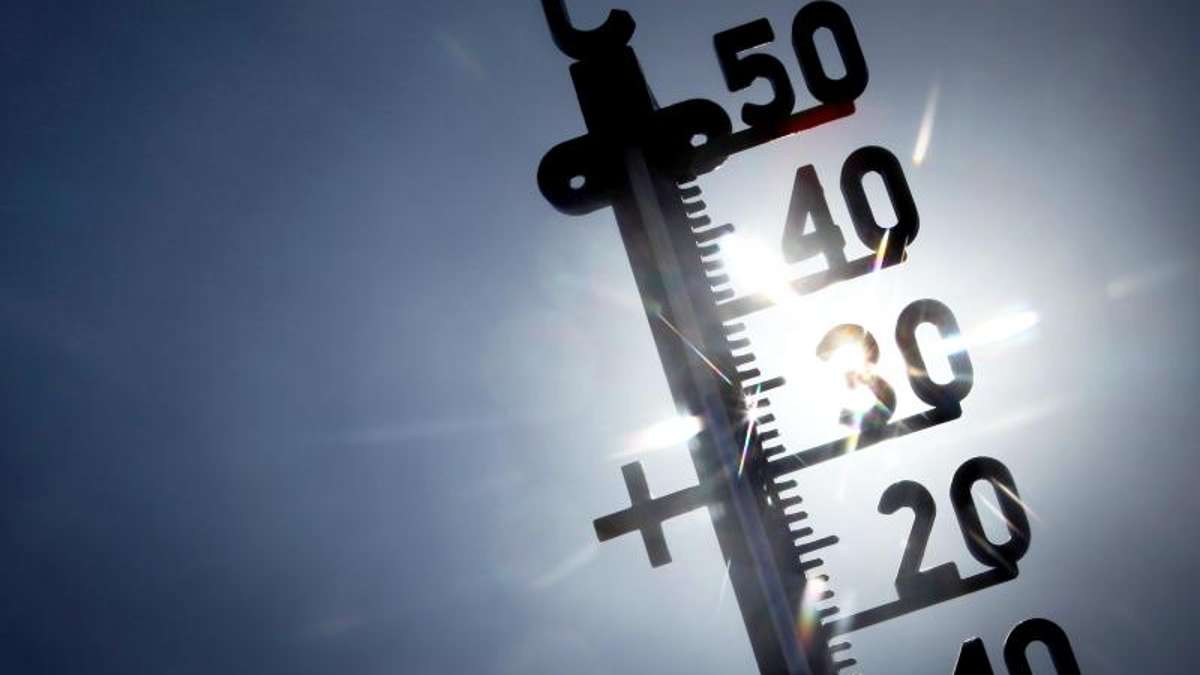 Hof: Hitzewelle: Bis zu 37 Grad  in Oberfranken