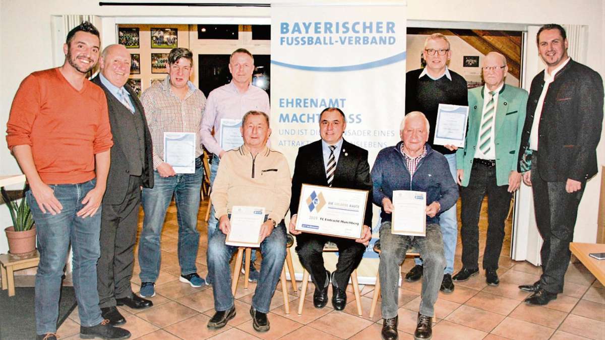 Münchberg: FCE erhält hohe Auszeichnung für sein Engagement