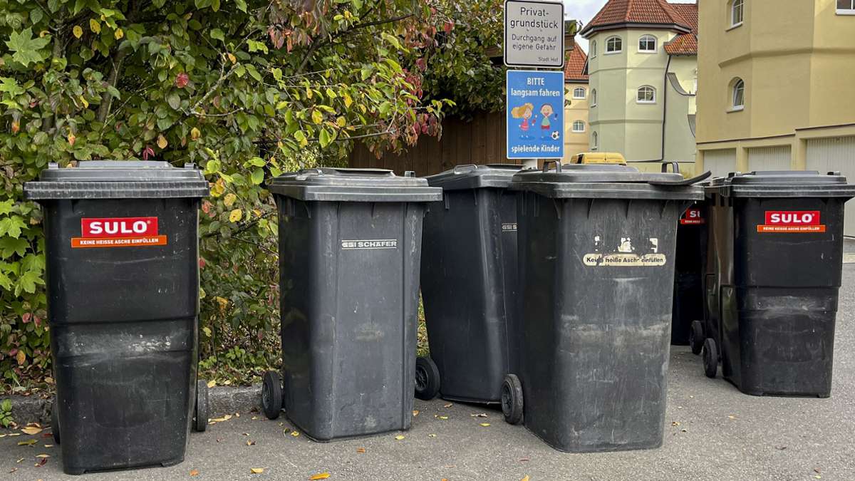 Abfallstatistik: Produzieren die Hofer wirklich am    meisten  Müll?