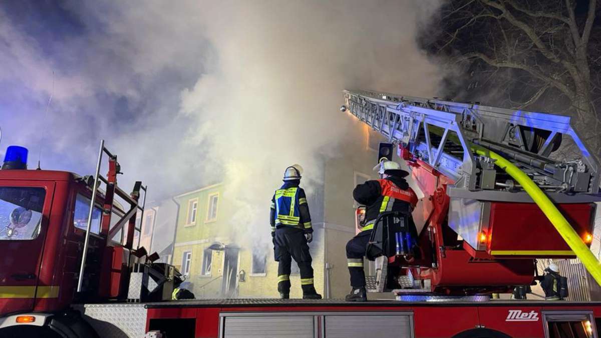 Großbrand in Mainleus: Gemeinde sperrt Brandruine ab