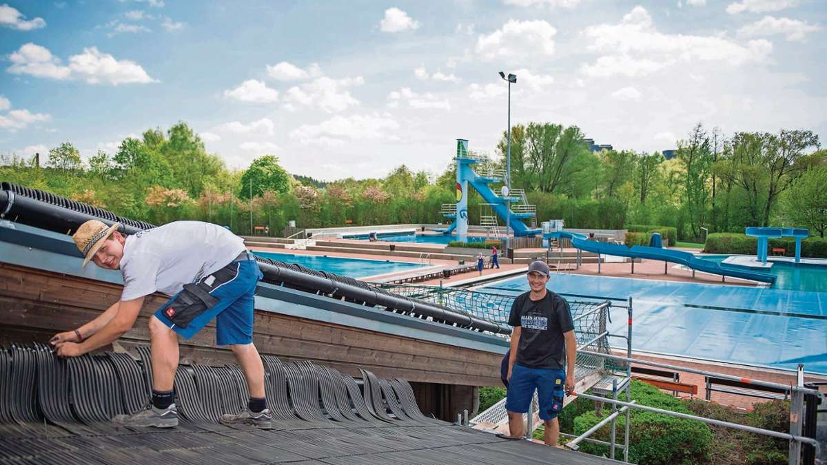 Hof: Wasserratten starten in die Freibad-Saison