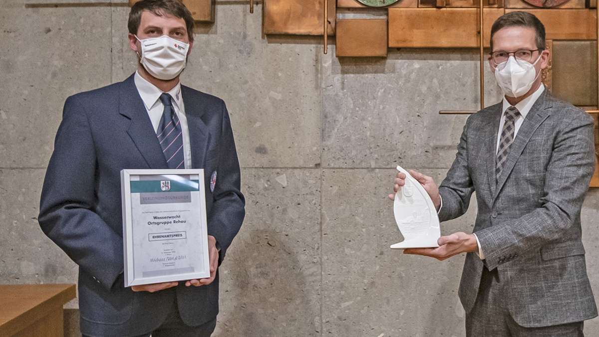 Ehrenamtspreis  für Rehauer Wasserwacht: „Überdurchschnittliches Engagement“