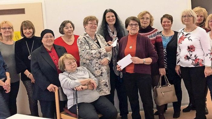 Frauengruppe fördert Projekte mit mehr als 1600 Euro