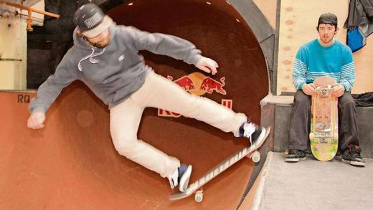 Wunsiedel: Einweihung mit dem Skateboard