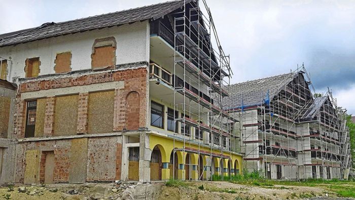 Ziegler-Group stellt Bauarbeiten am Steinwaldhaus ein